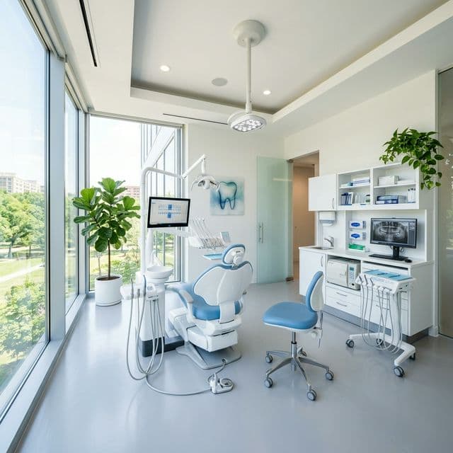 Modern fogászati rendelő